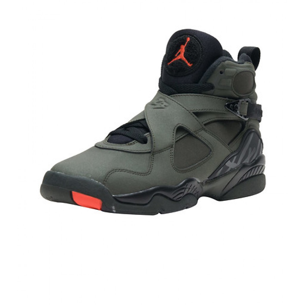 Jordan 8 green and black top